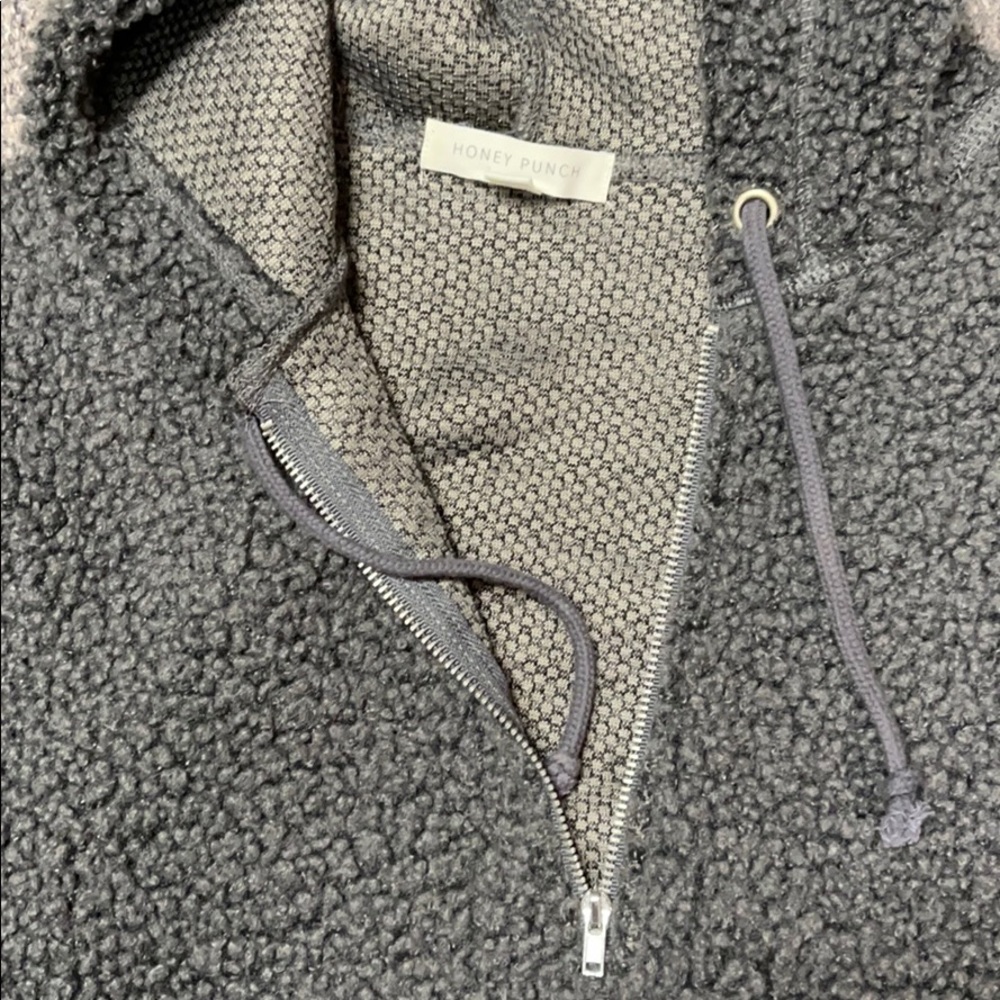 Honey Punch Sherpa Fleece Pullover View 5